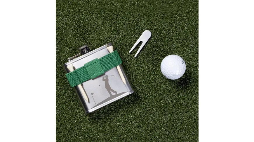 Kikkerland Golf Flachmann