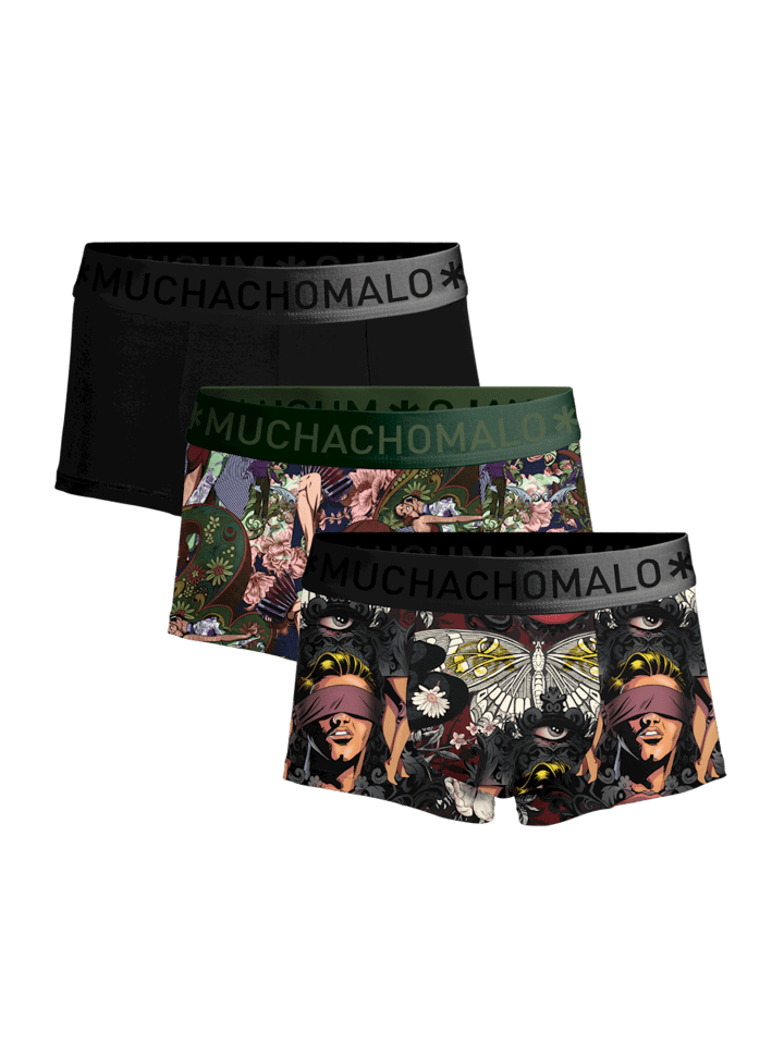 Muchachomalo 3er-Set: Boxershort in Mehrfarbig - für Herren günstig kaufen