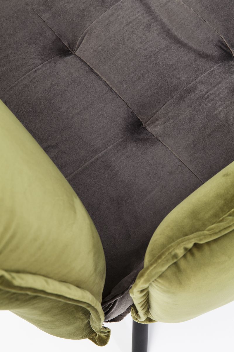 KARE Armlehnenstuhl Chelsea Grün