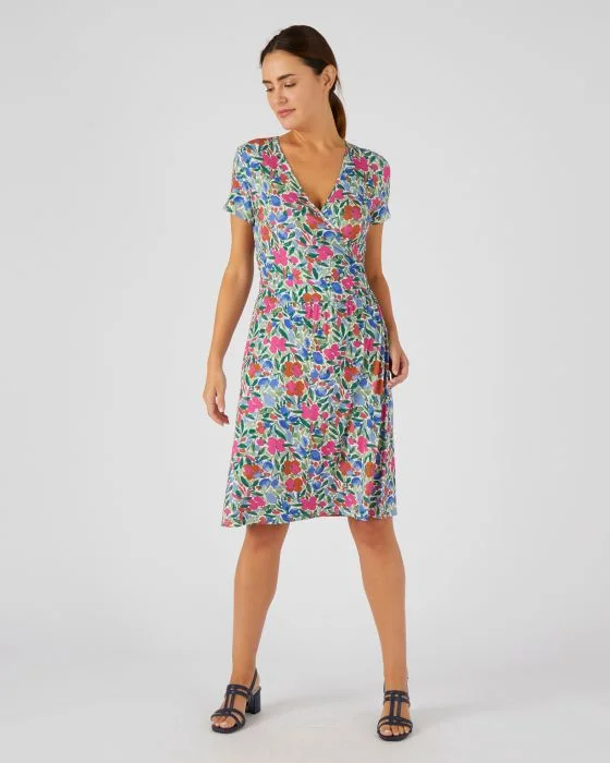 Robe effet cache-coeur