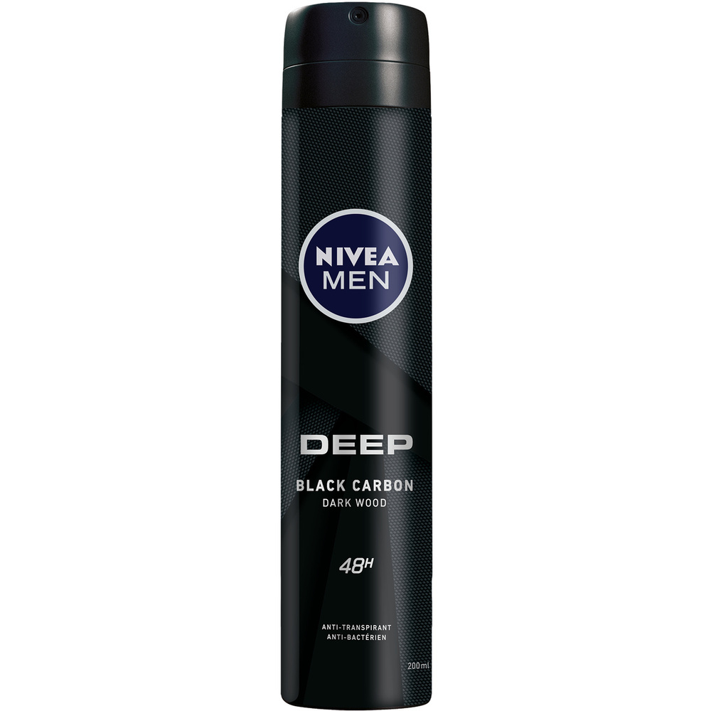 nivea DEEP - Déodorant spray Anti-transpirant48H Déodorant spray homme