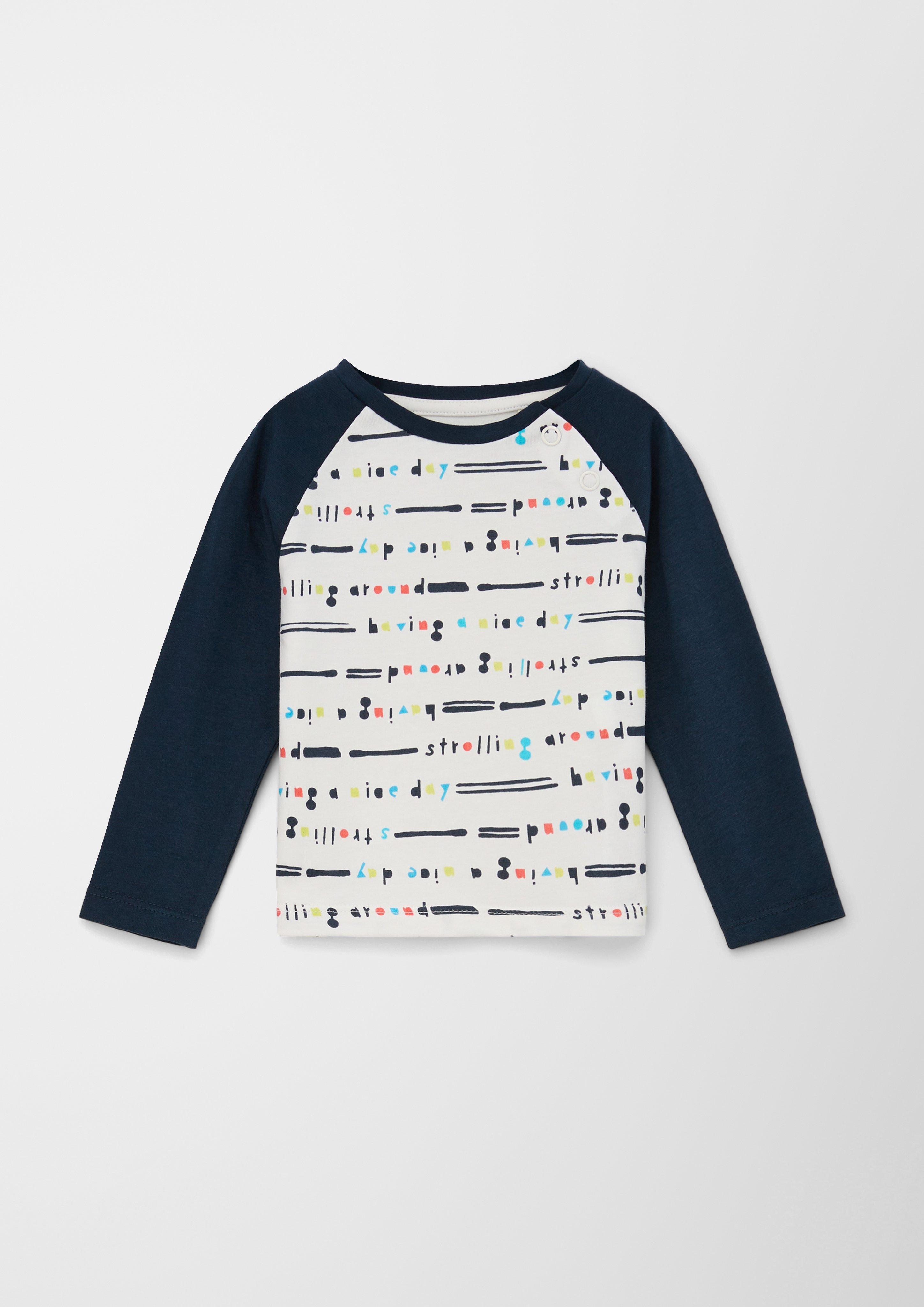 Longsleeve mit Raglanärmeln  2128443-0210