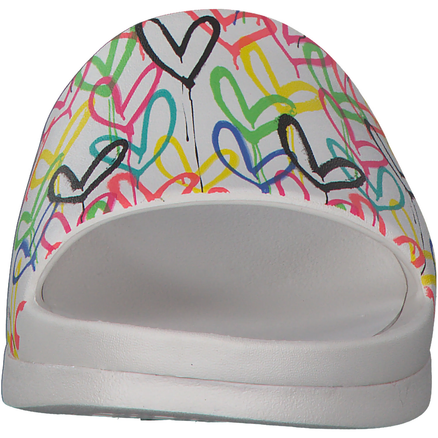 Skechers 111327, Badelatschen, Damen, Weiß