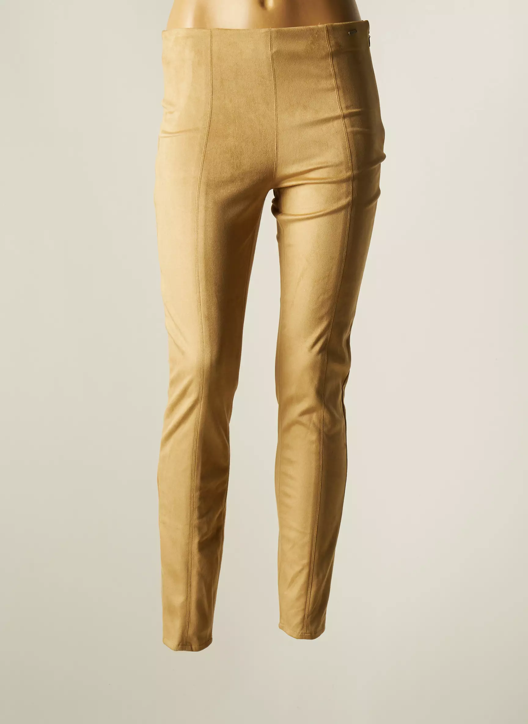 Guess Pantalons Slim Femme couleur beige