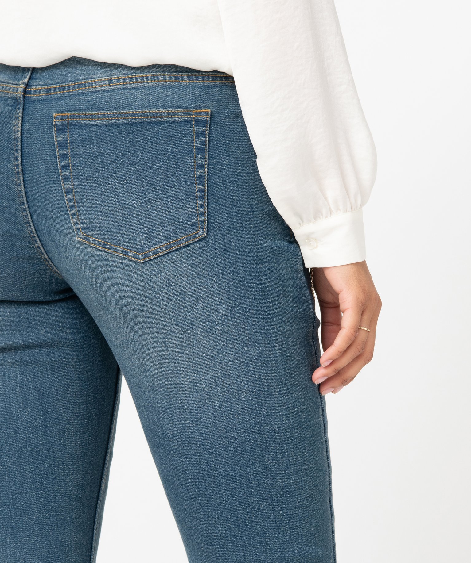 Jean femme coupe Regular stone | GEMO