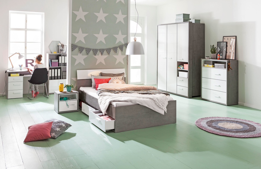 Stauraumbett Mipiace