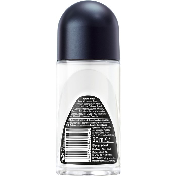 Black & White Deodorant Roll-On