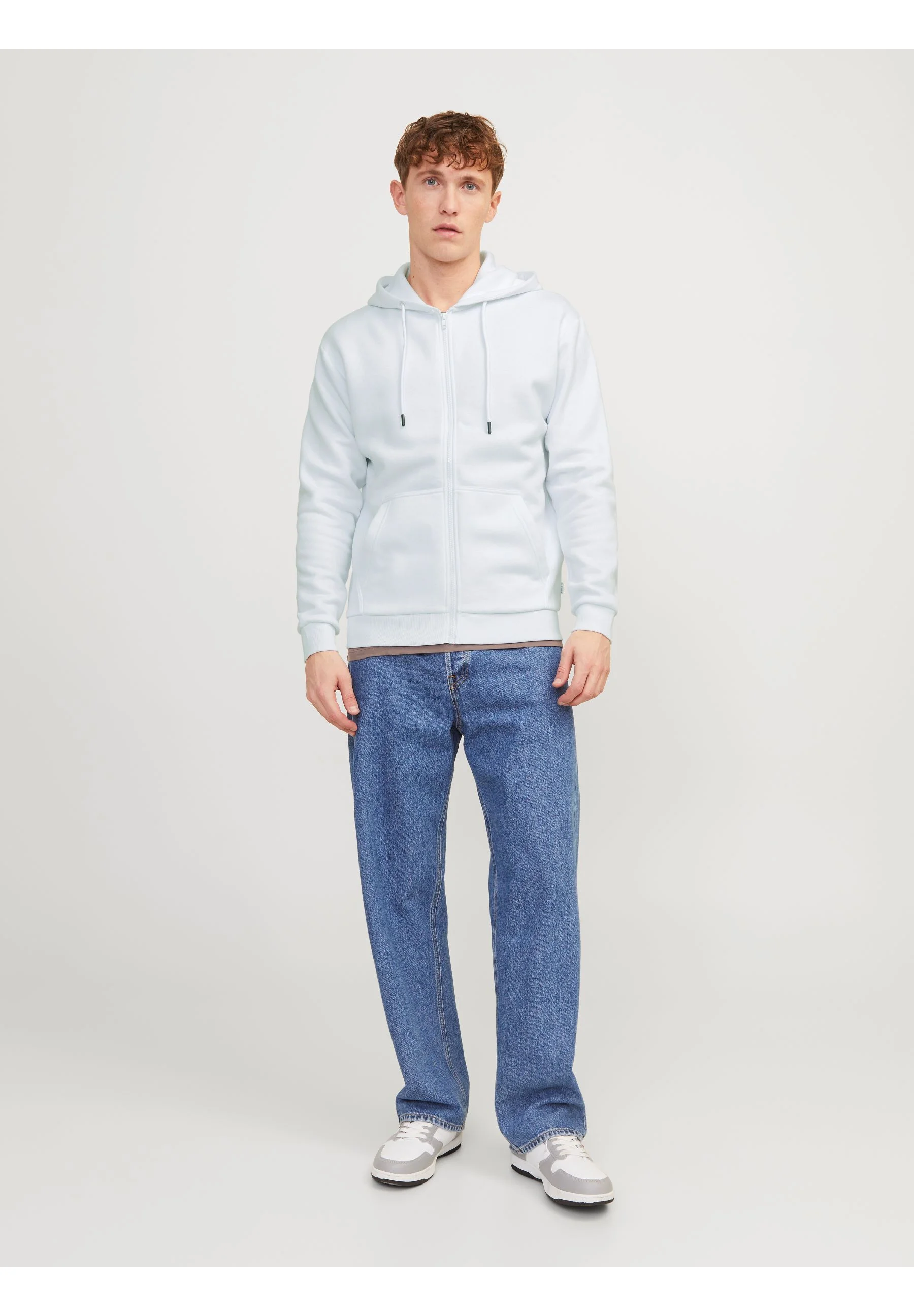Jack & Jones JJEBRADLEY ZIP HOOD - Sudadera con cremallera