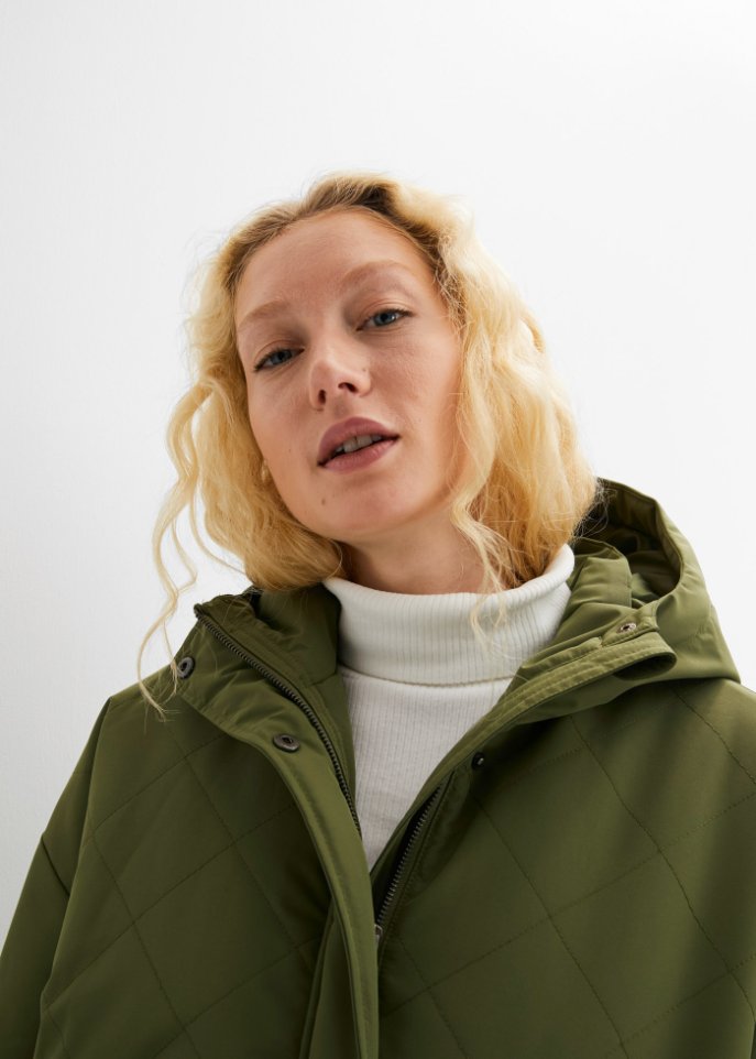Winter-Parka, gefüttert, oversized