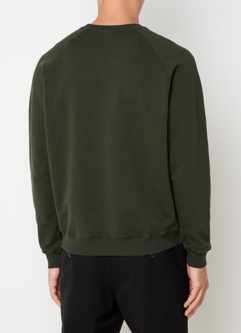 Pull en coton biologique Forét Spruce avec logo