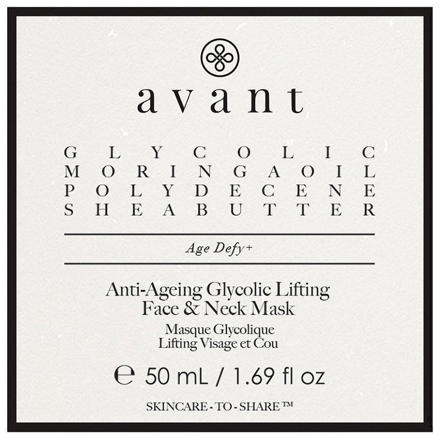 Anti-Ageing Glycolic Lifting Face & Neck Mask