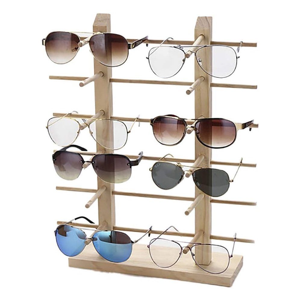 Tian Dee Brillenetui Brillenständer Kreative Holz Sonnenbrille Rack Brillenständer