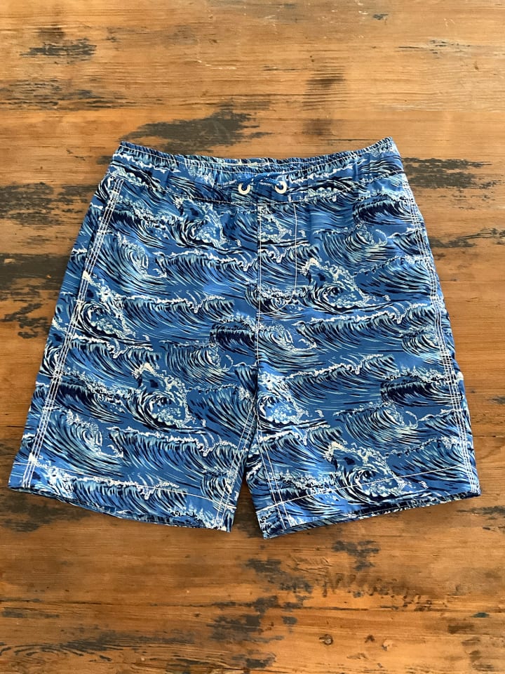 GAP Badeshorts in Blau günstig kaufen 140/146