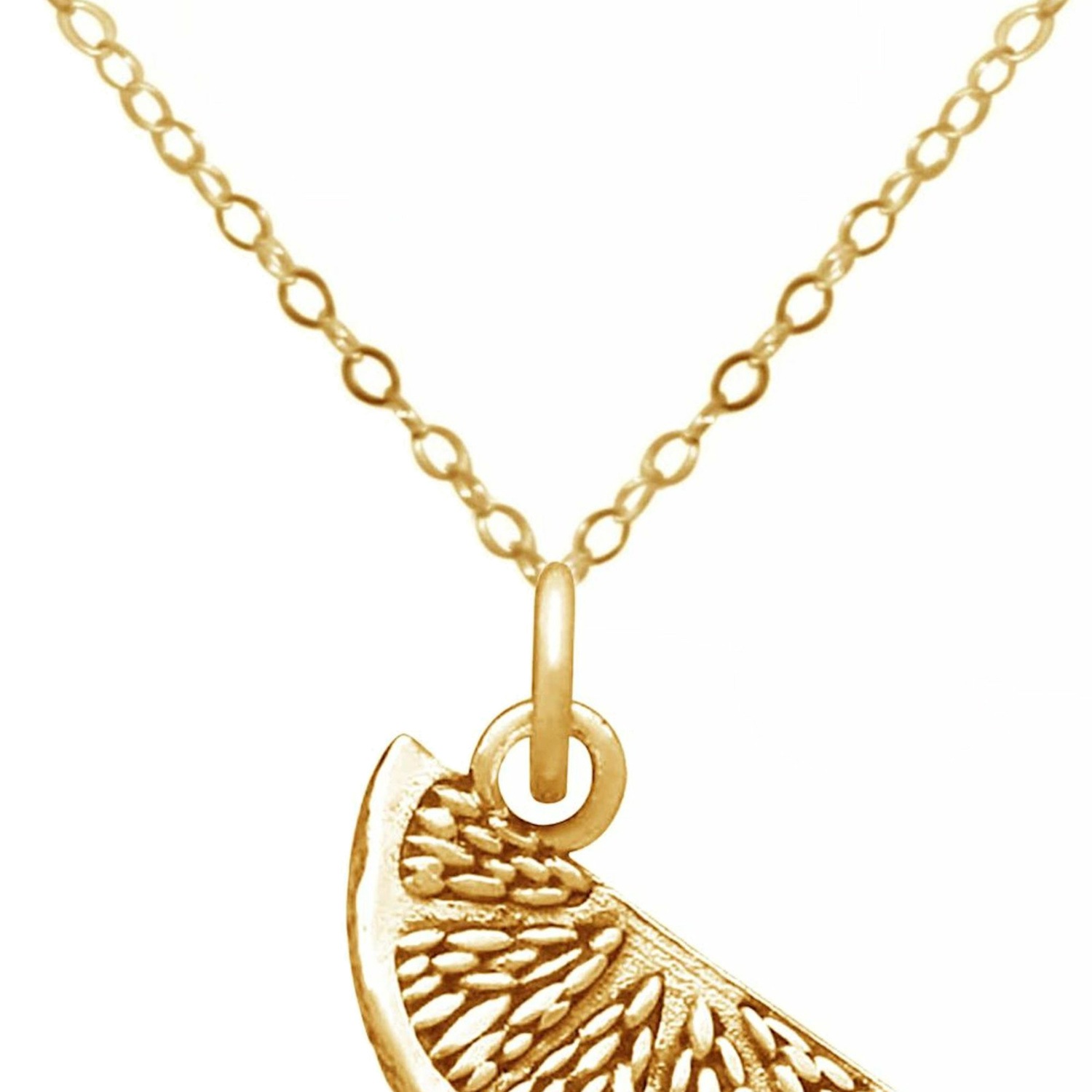 Kette mit Anhänger 'ORANGE'