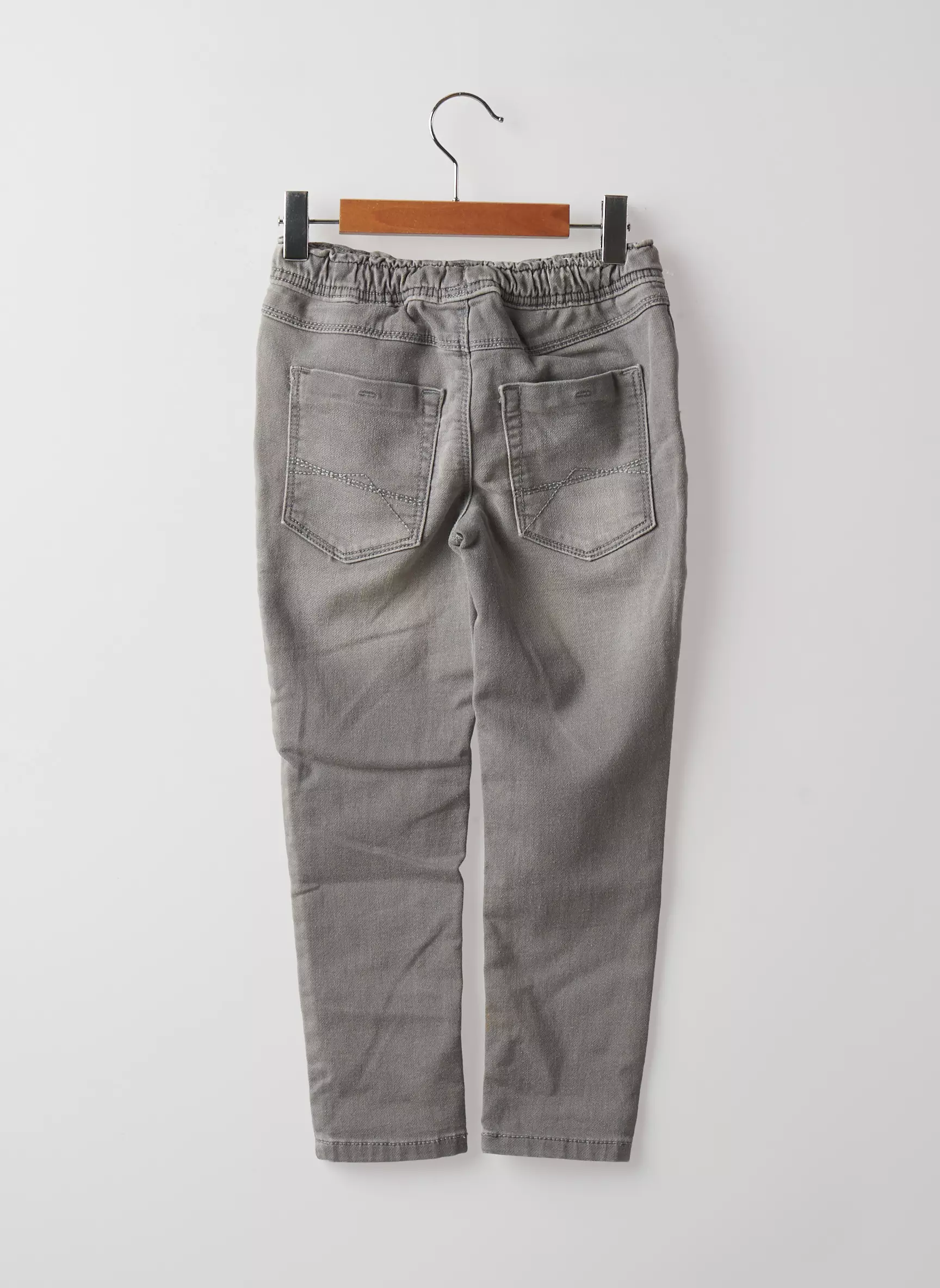 Stooker Jeans Coupe Droite Garcon couleur gris