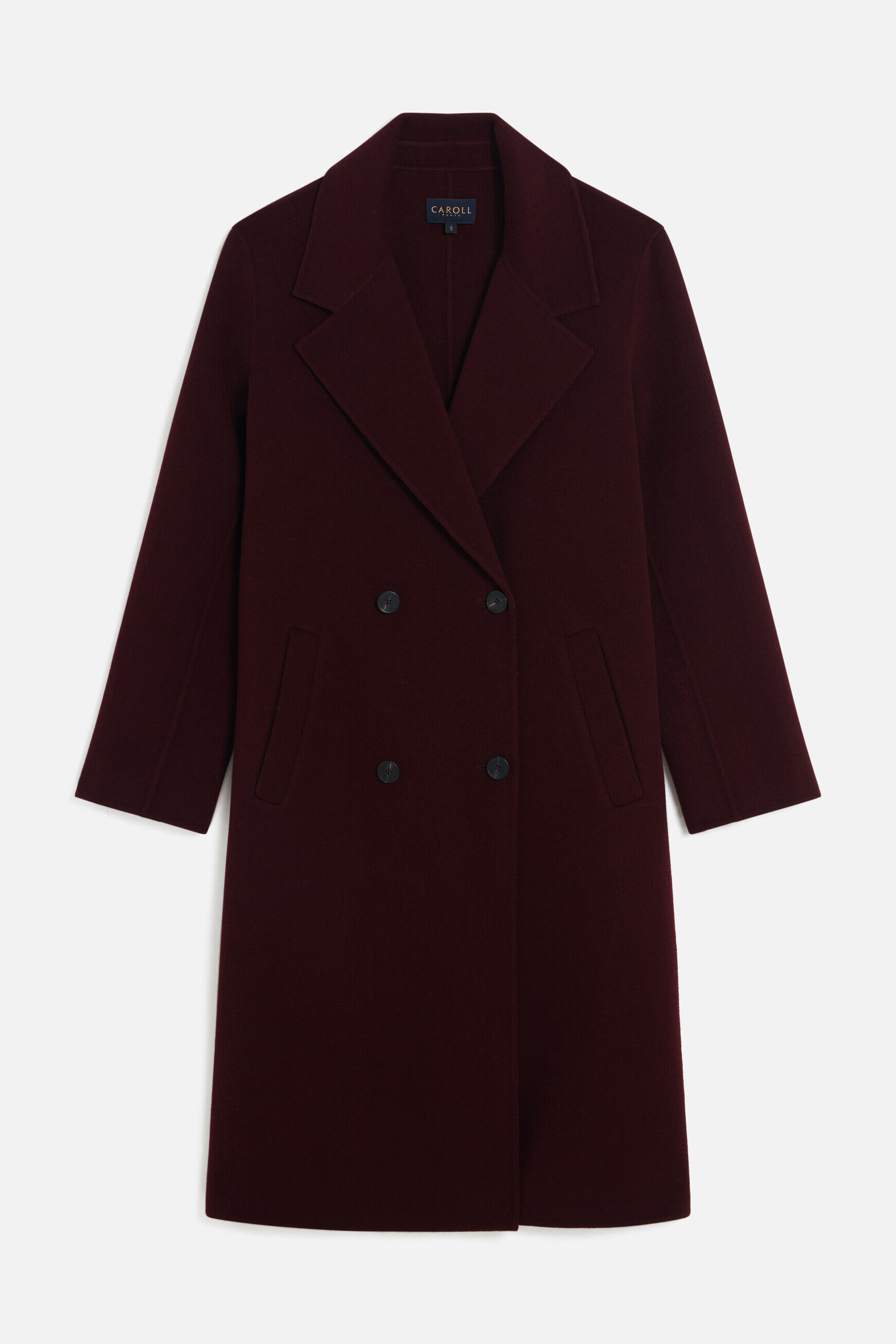 Manteau grenard prune femme