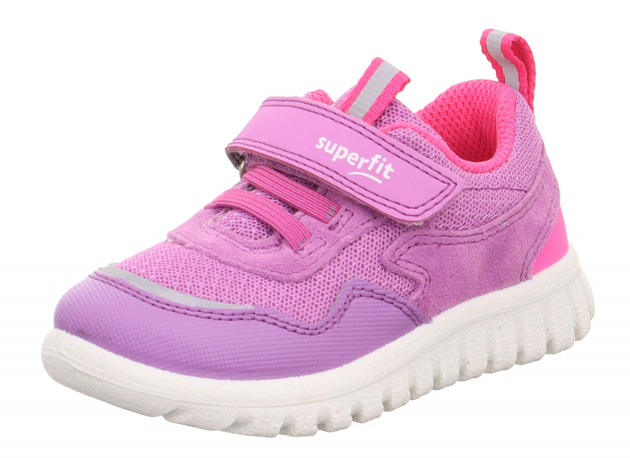 SPORT7 MINI - Lila/PinkSneaker low mit Klettverschluss