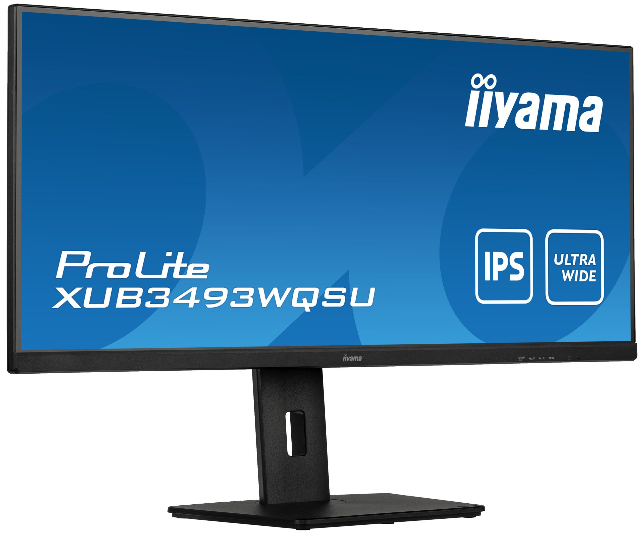Iiyama XUB3493WQSU-B5 LED-Monitor (86,7 cm/34 