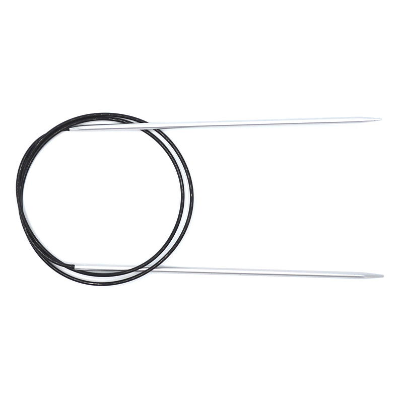 Rundpinne 80 cm 3,0 mm aluminium silver