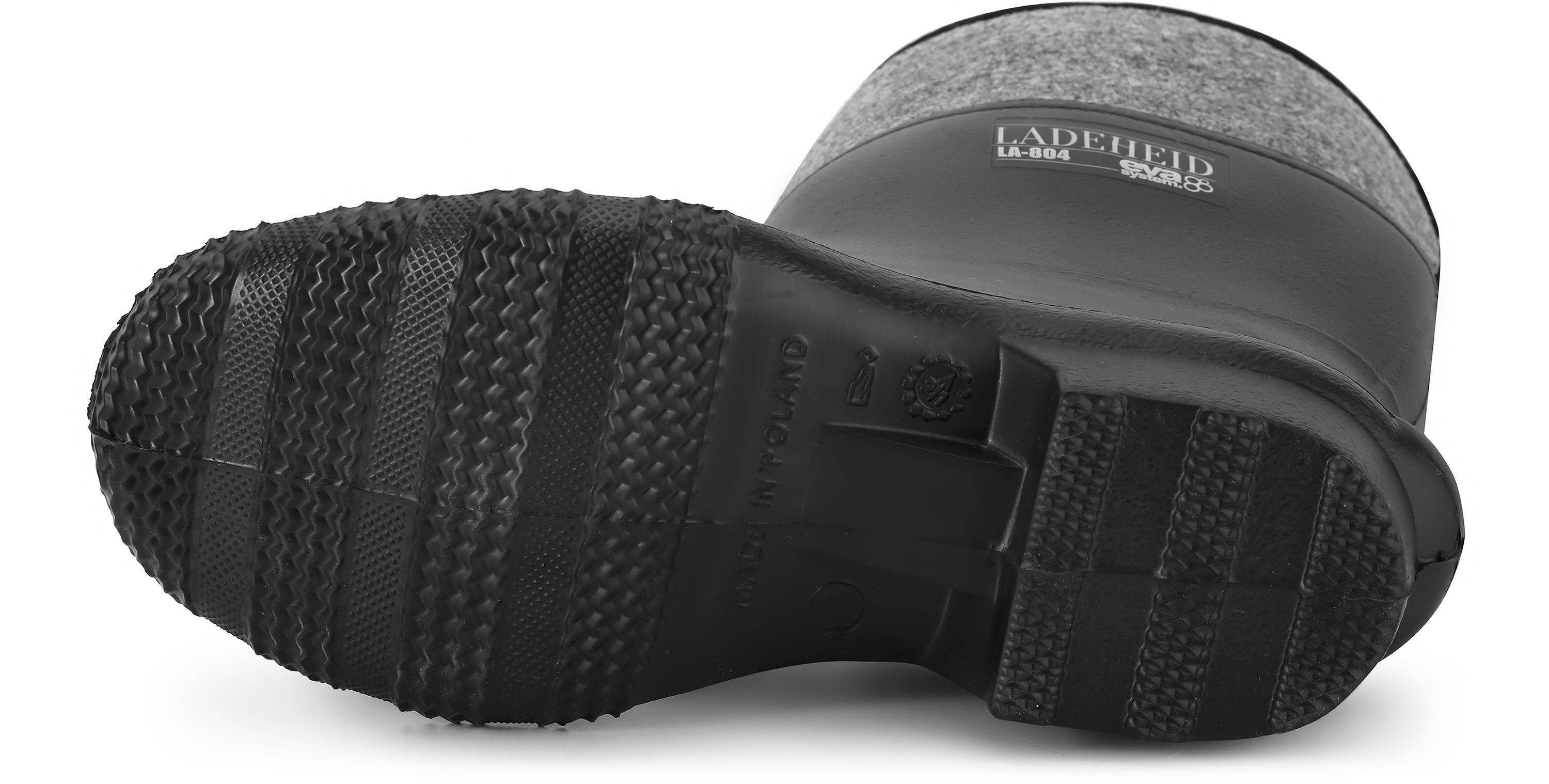 Ladeheid Herren federleichte EVA Thermo Gummistiefel gefüttert LA-804 Gummistiefel