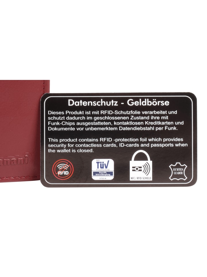 Bruno Banani Geldbörse in rot günstig kaufen onesize