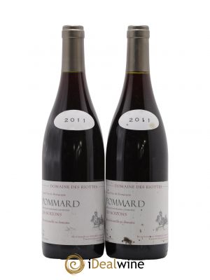 Pommard Les Noizons Domaine des Riottes 2011 - Lot de 2 Bouteilles
