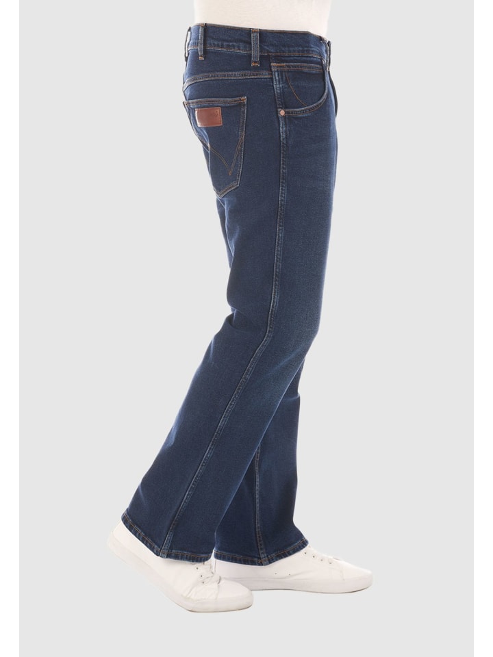 Wrangler Jeans Jacksville bootcut in Blau günstig kaufen