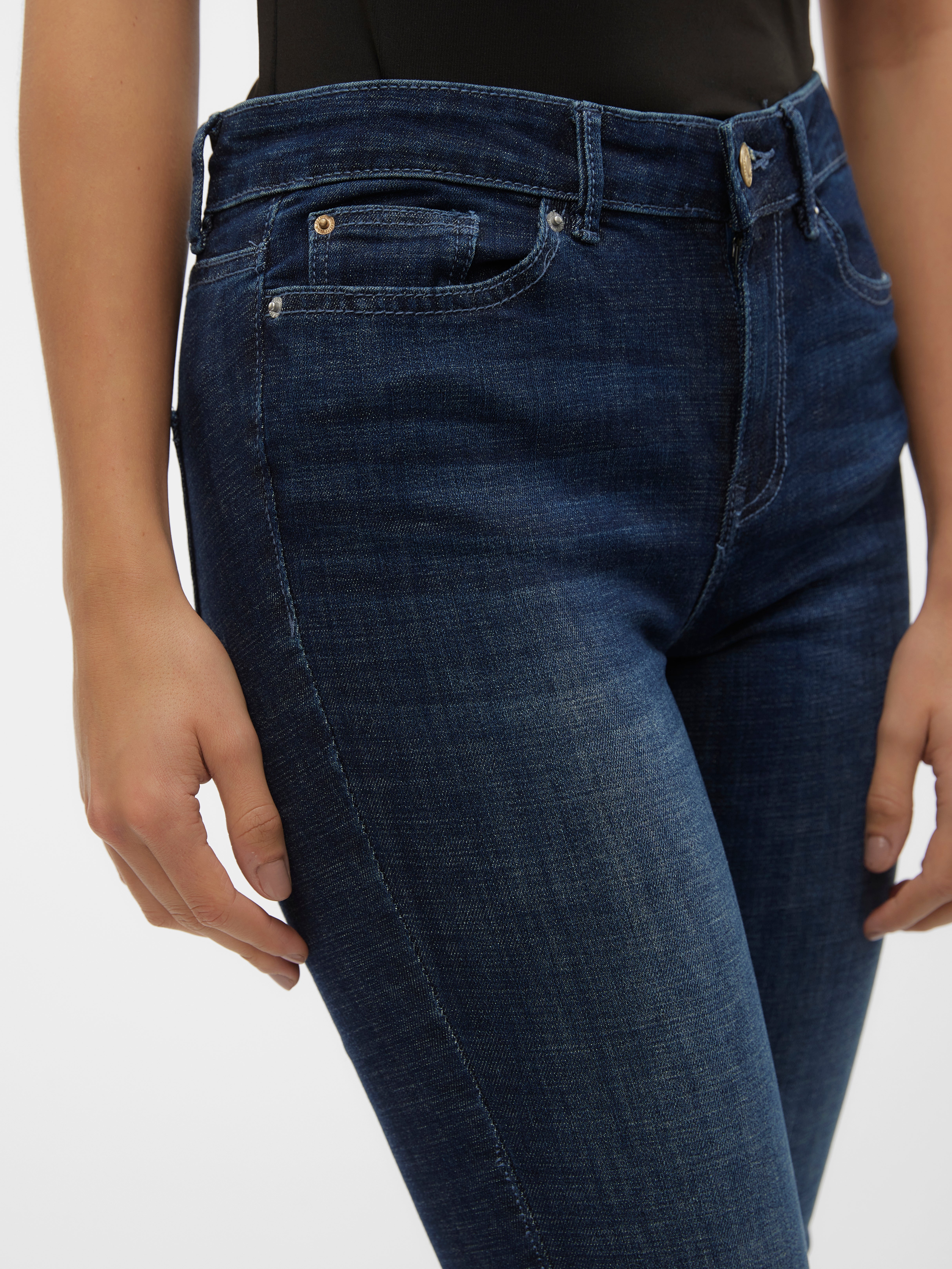 VMFLASH Mid Rise Skinny Fit Jeans
