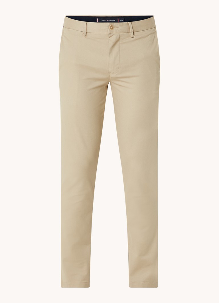 Tommy Hilfiger 1985 Bleecker pieguļošas chino bikses no organiskās kokvilnas maisījuma