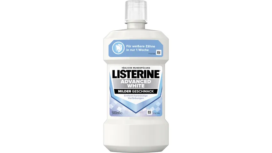 Listerine Mundspülung Advanced White Mild 500 ml