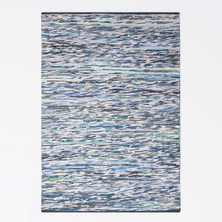 MyFlair Teppich Saroya 110cm x 60cm, Farbe Grau Mix, rechteck