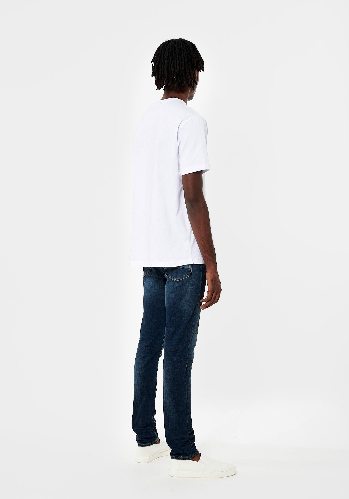 CLAY   T-shirt blanc Homme en 100% coton
