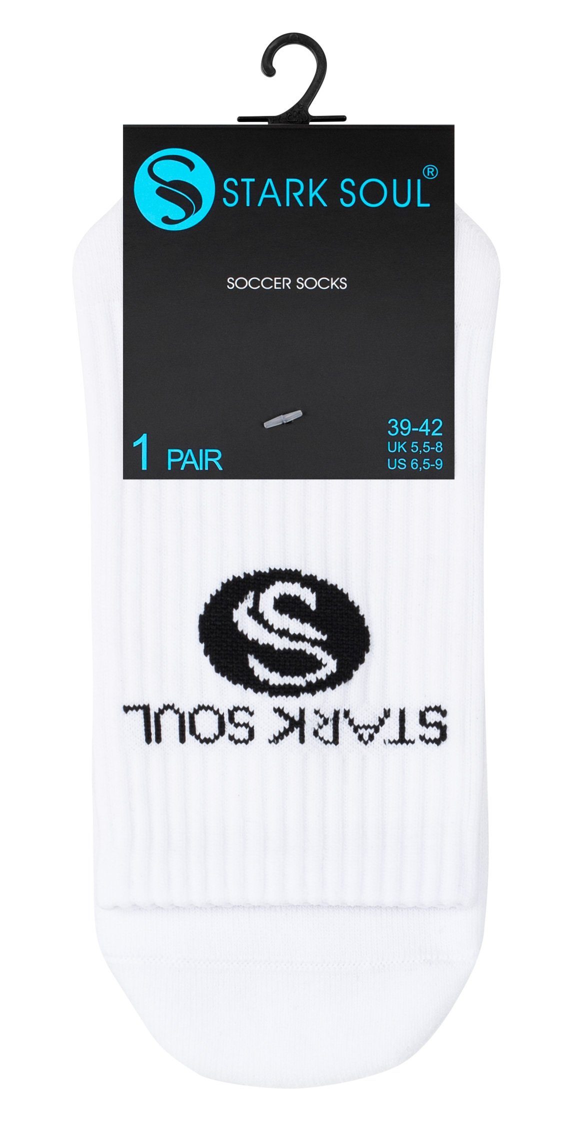 Stark Soul® Sportsocken Rutschfeste Sportsocken - Fußball Socken mit Anti-Rutsch-Sohle