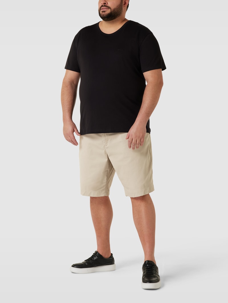 PLUS SIZE Chino-Shorts mit Stretch-Anteil Modell 'MADISON' in beige