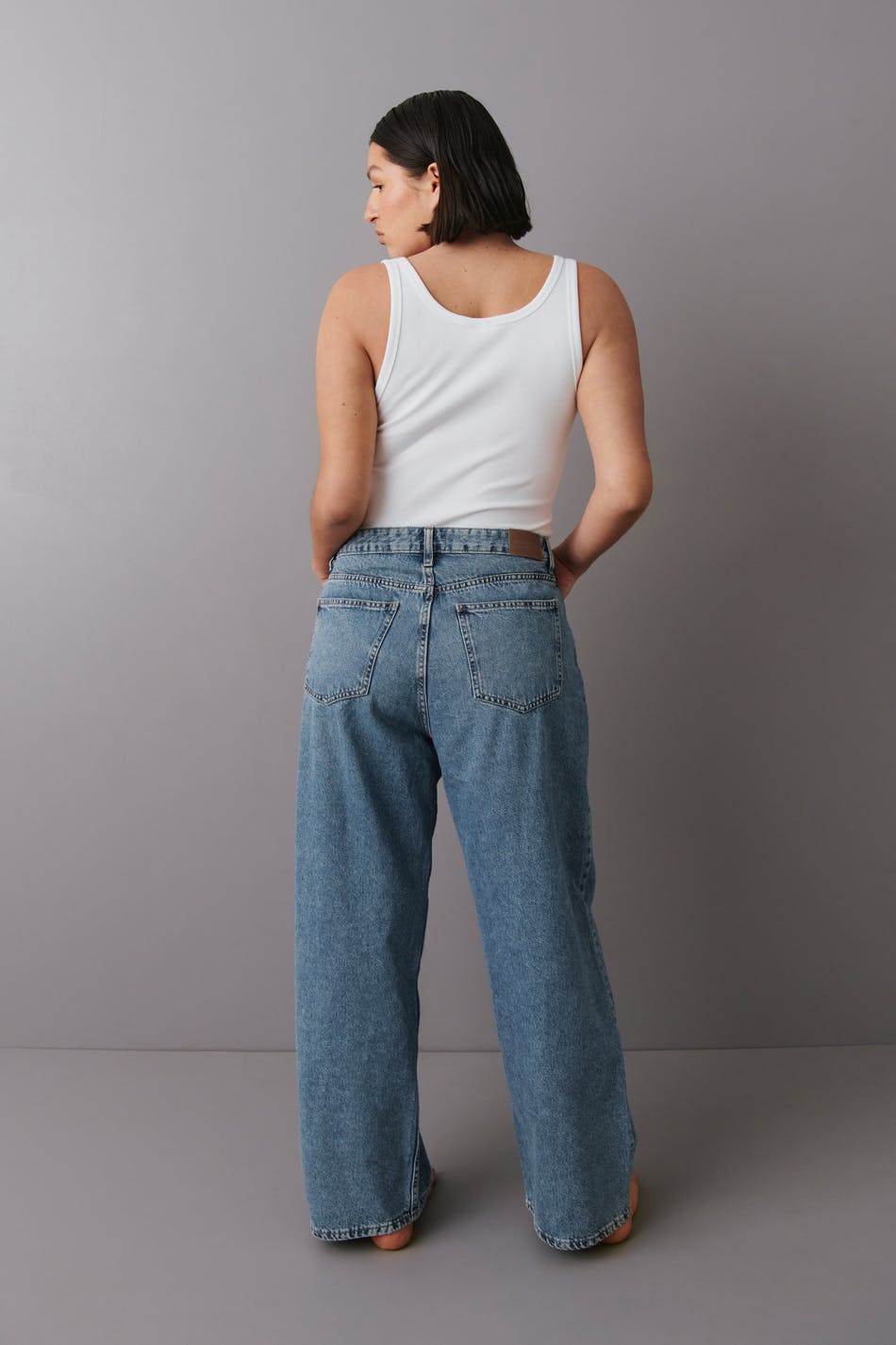 Oversized jeans