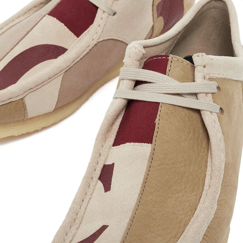 Clarks x Franck Pellegrino Wallabee Red Combi red combi