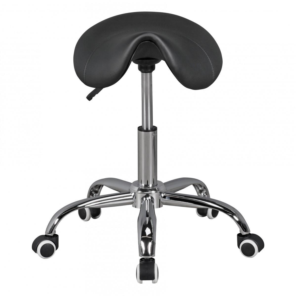 Amstyle Drehhocker CURVE Schwarz