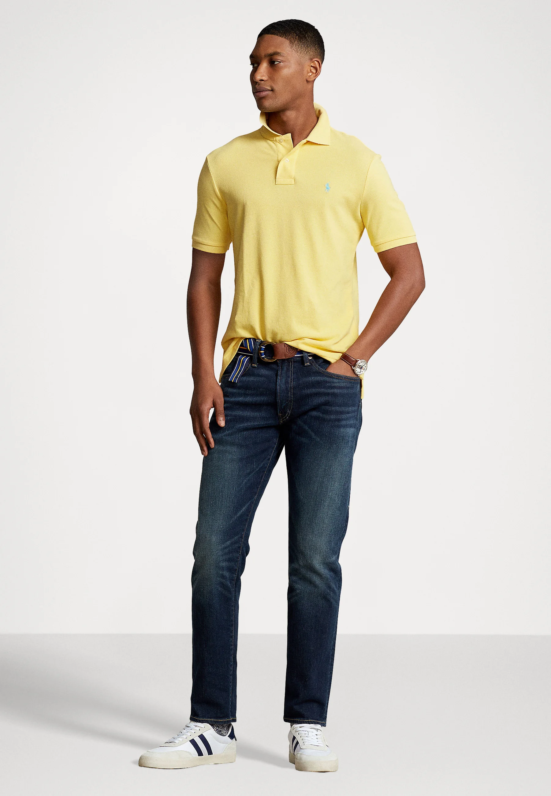 Polo Ralph Lauren Camisa polo de malla ajustada personalizada - Polo