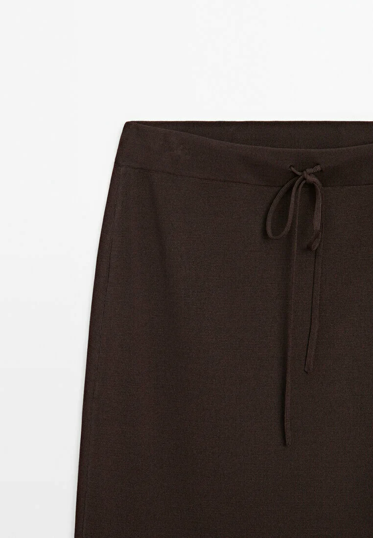 Massimo Dutti CON CORDONES - Falda de campana