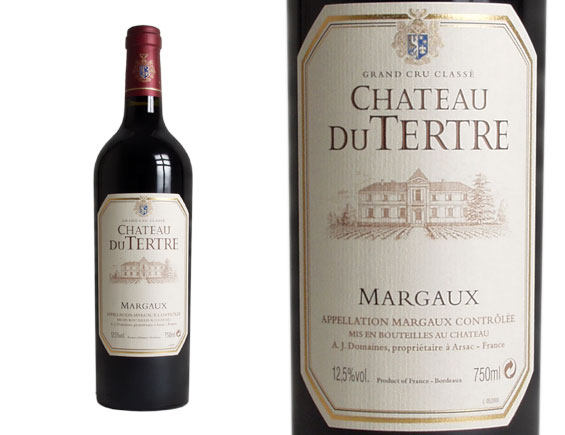 Château du Tertre 2006 Rouge, Cinquième Cru Classé En 1855 Bordeaux Margaux