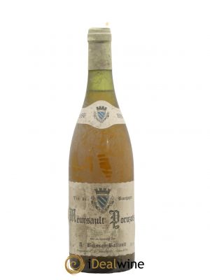 Meursault 1er Cru Poruzots Domaine Buisson Battault 1986 - Lot de 1 Bouteille