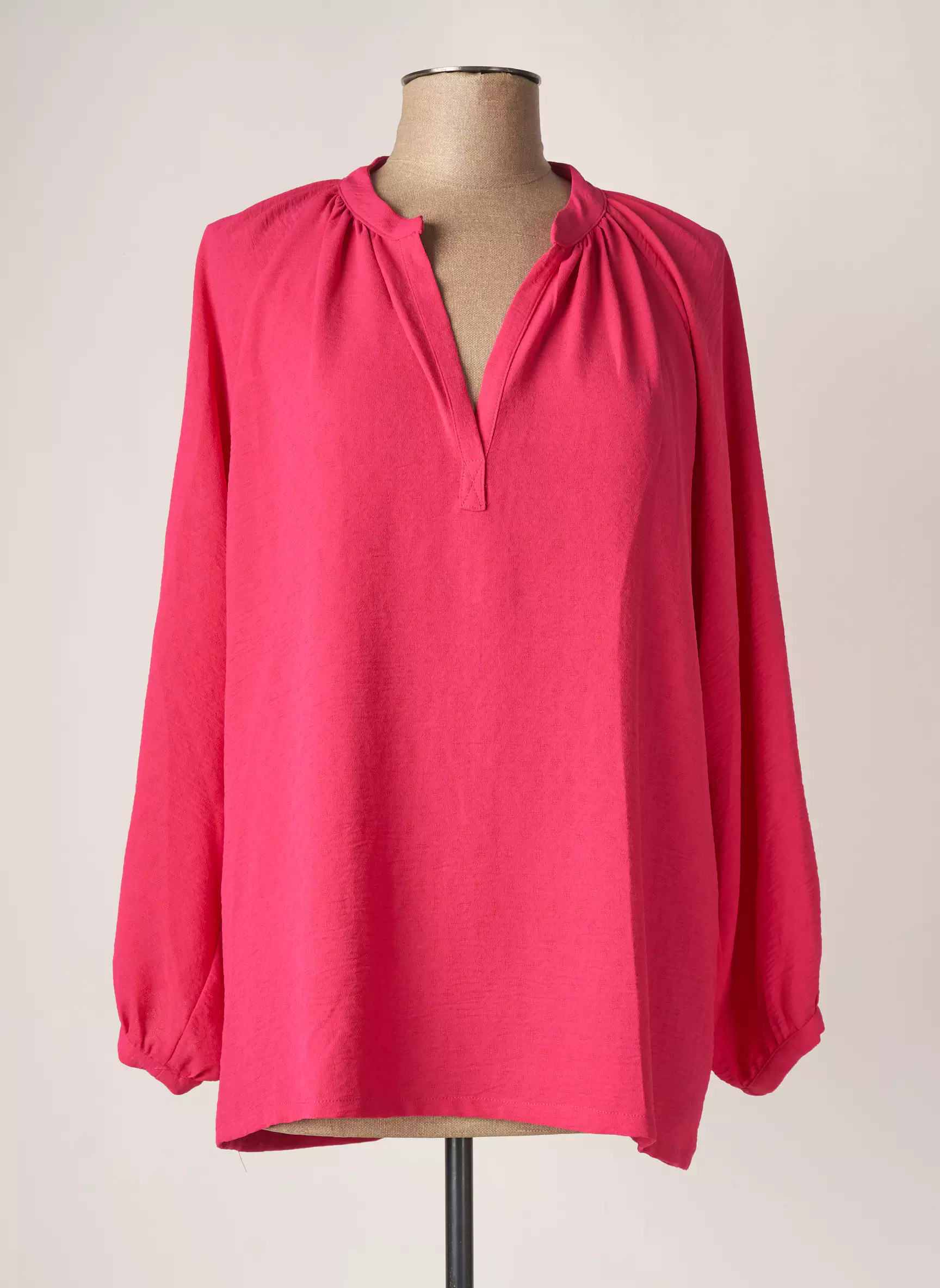 Emablues Blouses Femme couleur rose