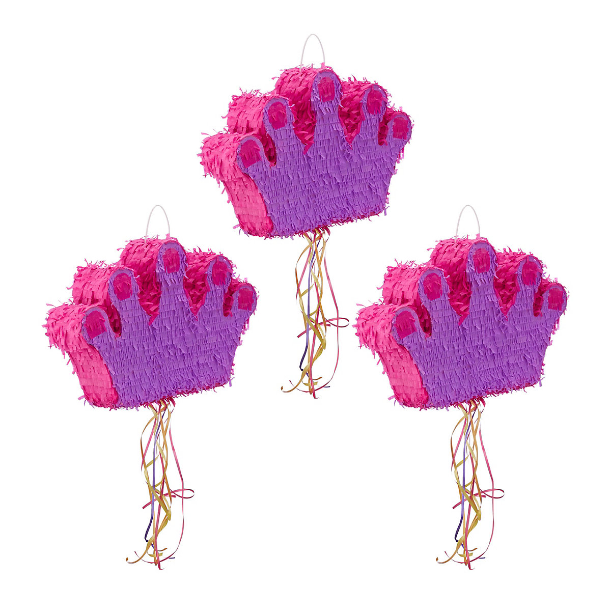 3 x Pinata Krone