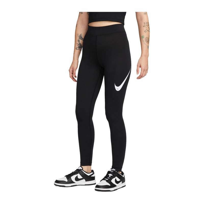 Nike Swoosh High-Rise Leggings Damen Sweathose Damen