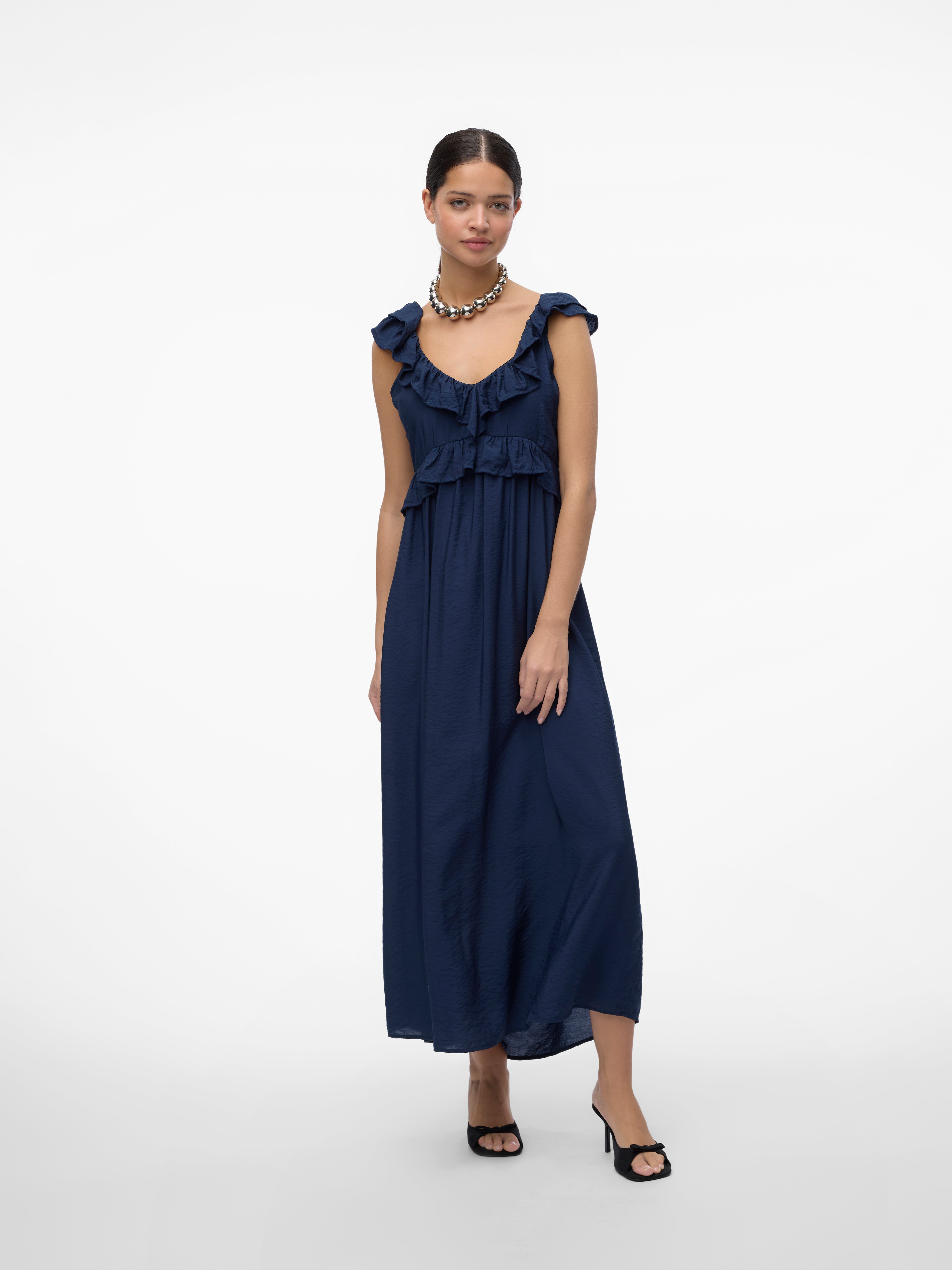 VMJOSIE Langes Kleid