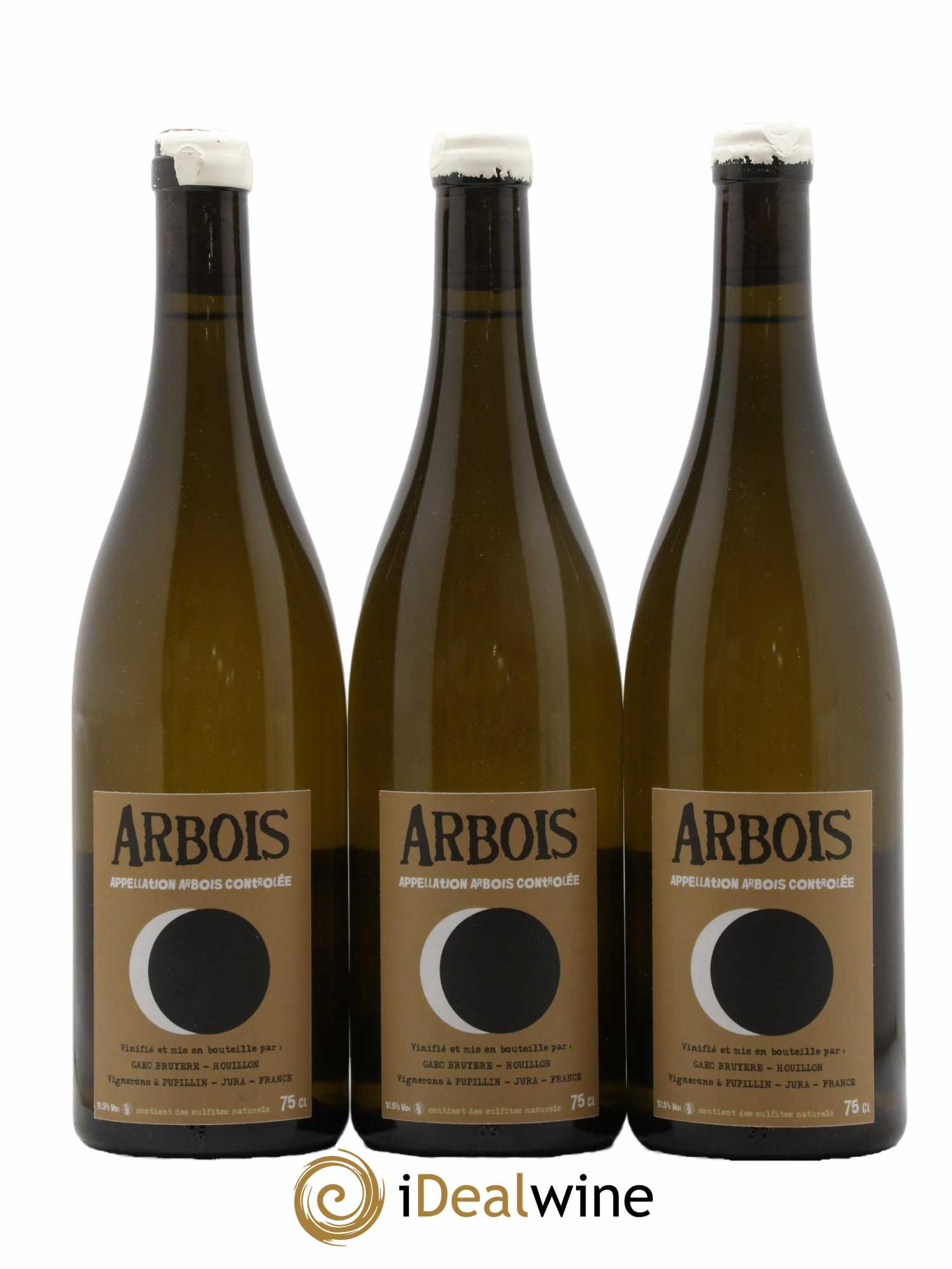 Arbois Chardonnay La Croix Rouge Adeline Houillon & Renaud Bruyère  2018 - Lot de 3 Bouteilles