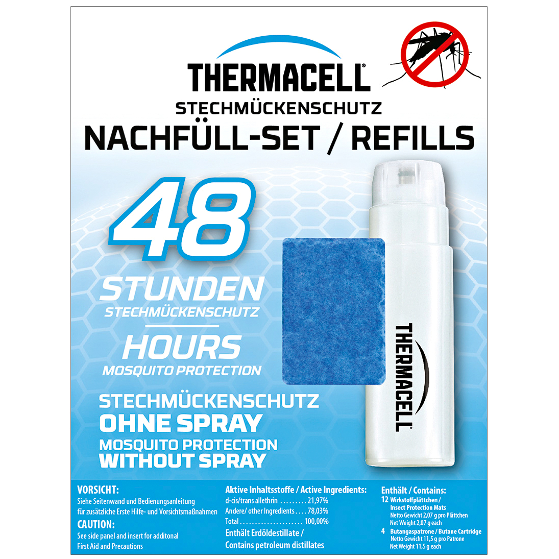 ThermaCell Mückenschutz Nachfüllpack R-4/R-10
