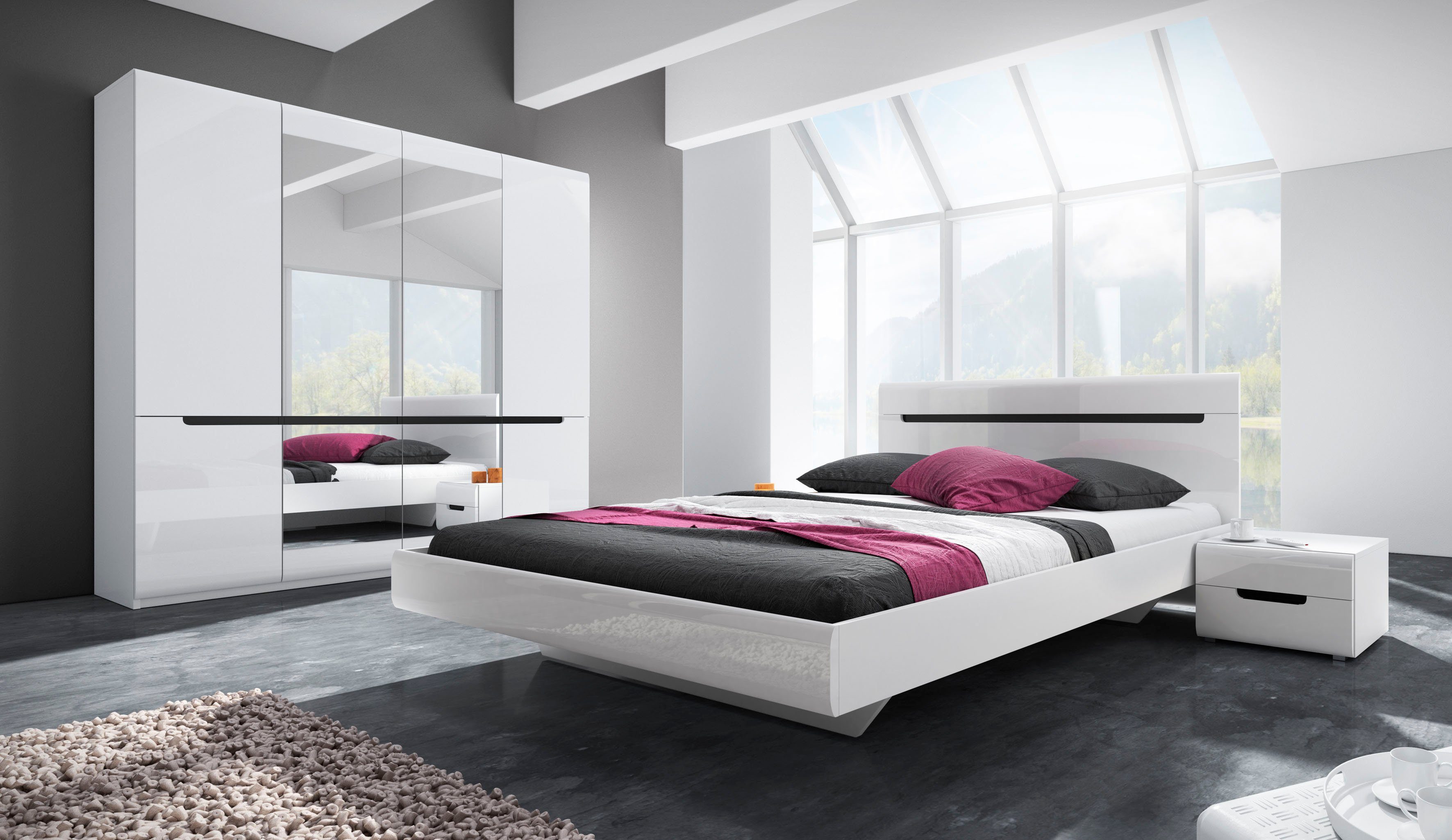 Helvetia Schlafzimmer-Set Hektor, (4-St)