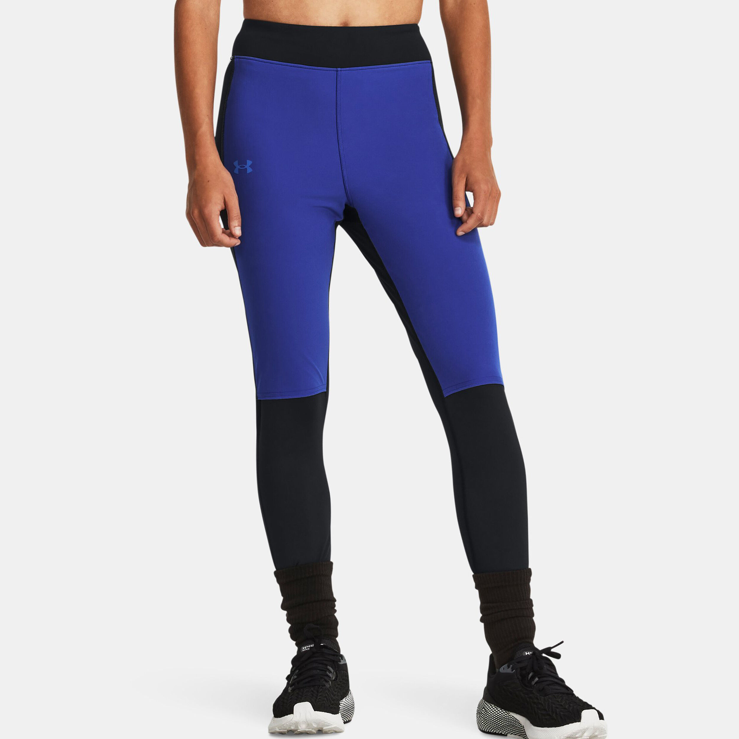 Qualifier Cold Tight Damen - Schwarz, Blau