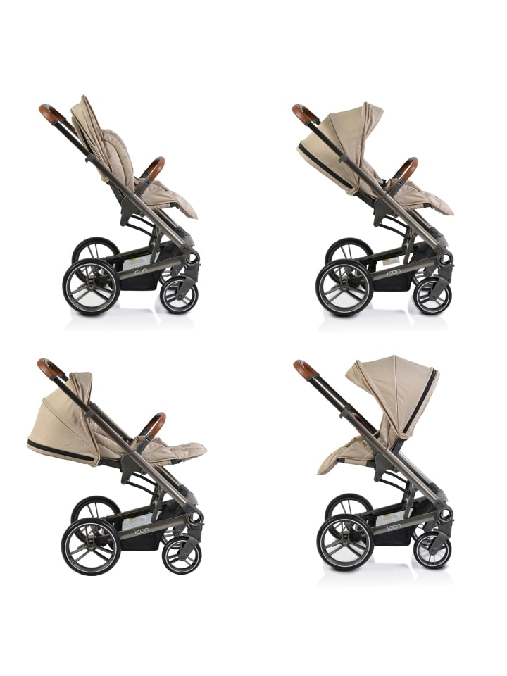 Cangaroo Kombikinderwagen Icon 2 in 1 in natur günstig kaufen onesize